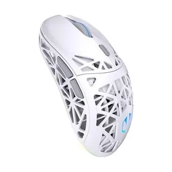 Endorfy LIV Wireless Myš, herní, bezdrátová, optická, až 12000DPI, senzor PAW3311, 6 tlačítek, Kailh GM 4.0, ARGB pods.,bílá