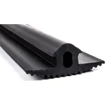 REIMO Krycí profil upevňovací lišty - délka 2 m - černý