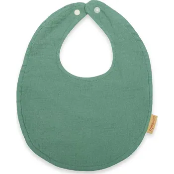 Bryndák mušelínový dětský bryndák new baby zelený