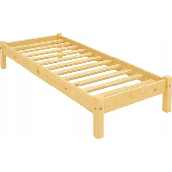 Postel Jednolůžková dřevěná postel Eko-lozka 80x200 borovice