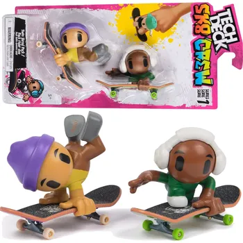 fingerboard Spin Master Tech Deck Sk8 Crew s1 skateboard+figures kit