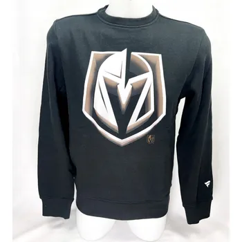 Pánská mikina Pánská mikina Vegas Golden Knights NHL Chrome Graphic Crew Sweatshirt Black