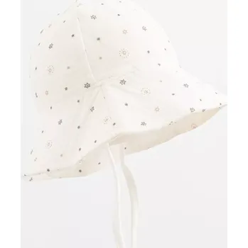 Kojenecká čepice Mušelínový klobouček pro miminko New Baby Zora (12–18 měsíců)