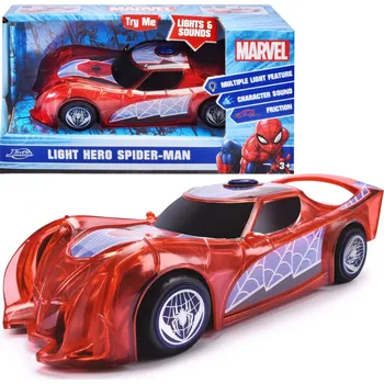 autíčko Marvel Spider‑Man světelné auto s efekty