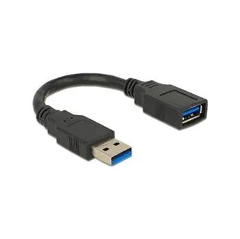 Kabel do PC Delock USB 3.0 kabel prodlužující A/A samec/samice délka 15cm