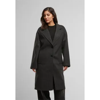 Dámská větrovka Ladies Oversized Long Coat - anthracite melange XS