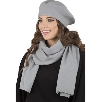 Čepice Baret a šálek Vivisence 7005Kmpl Barva: Šedá, Velikost: UNI