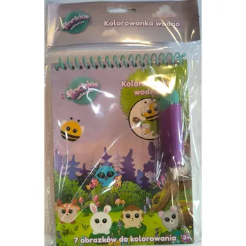 omalovánky Vodní omalovánka Flockies - 7 obrázků k vybarvení, 3+