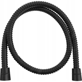 Sprchová hadice Sapho POWERFLEX kovová sprchová hadice, 100 cm, černá matná FLEX100B