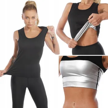 ZEŠTÍHLUJÍCÍ TERMO TRIČKO TÍLKO TANK TOP L