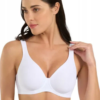 Dámské spodní prádlo Spiman měkká podprsenka bílá, velikost 75E