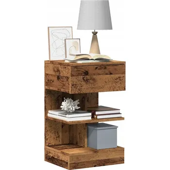 Noční stolek Noční stolek ze starého dřeva, 40 x 35 x 65 cm