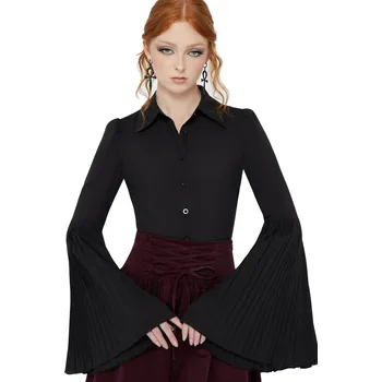 Dámská košile košile dámská KILLSTAR - Alexandra's Mournng - Black - XS