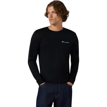 Pánské tričko Tričko pánské Champion s dlouhým rukávem, černé, VEL. L
