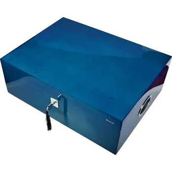 Humidor Humidor na doutníky Siglo modrý, 41x31x14cm