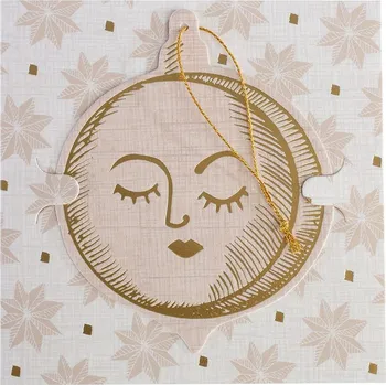 Artebene Malé papírové přání/ražené/Kugel/Mond/3D