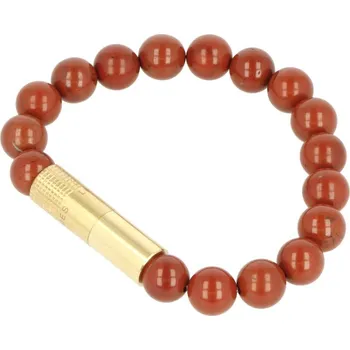 Humidor Vyštípávač doutníků Les Fines Lames Červený Jaspis náramek, M, mosaz