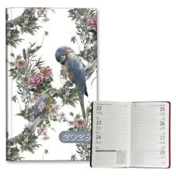 Diář Kalendarz 2026 A6 tygodniowy Papugi Boho