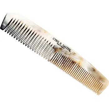 hřeben Cyril R Salter hřeben z rohoviny 165 mm