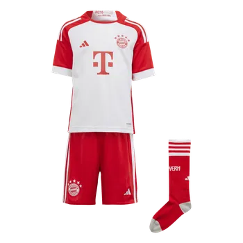 Fotbal Adidas FC Bayern Mnichov domácí 2023/2024 bílá/červená UK 104