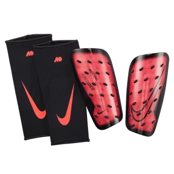 Fotbalový chránič Nike Mercurial Lite SuperLock červená/černá UK L