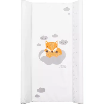 Přebalovací podložka přebalovací podložka new baby liška 80 × 50 cm bílá
