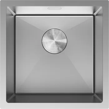 Mexen Trixo nerezový dřez 1-komorový 440 x 440 mm, inox - 6413441000-01 Ocelové dřezy