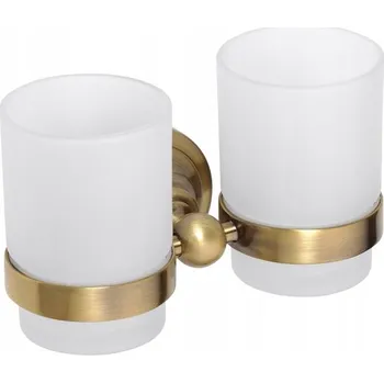 Obraz BEMETA 144110027 RETRO bronzový dvojitý závěsný kelímek