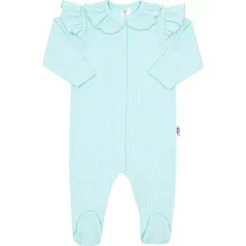 Kojenecký overall kojenecký bavlněný overal new baby stripes ledově modrý 86 (12–18 m)