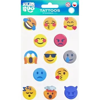Odstranitelné tetování dočasné tetování emotikony pro děti