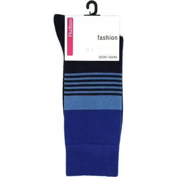 Pánské ponožky Pohodlné pánské ponožky bavlna HUDSON FASHION modré 43-46