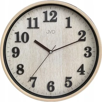 Hodiny Nástěnné hodiny JVD hnědé 29,5 cm