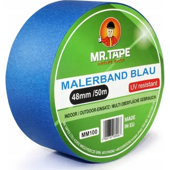 Lepicí páska Maskovací páska modrá 48 mm / 50 m MR.TAPE