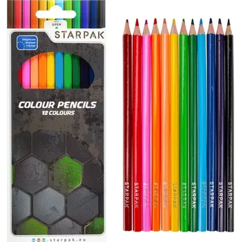 Pastelka Barevné pastelky 12 ks Fotbalista