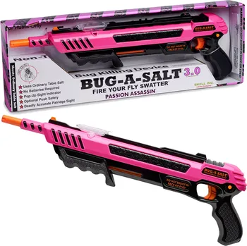 Dětská zbraň Sůlová puška na hmyz BUG-A-SALT 3.0 Pink Passion Assassin