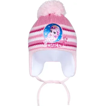 Módní doplněk zimní dětská čepice new baby lisa světle růžová 3–4 roky