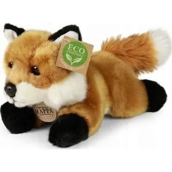 plyšák Realistická plyšová liška plyšová hračka liška fox 27 cm