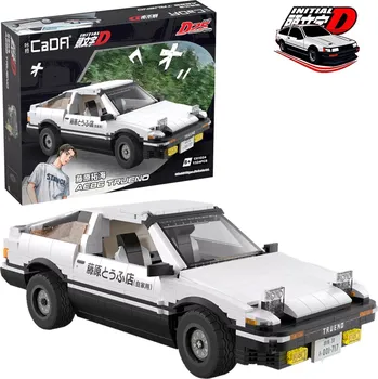 ostatní stavebnice Stavebnice CaDA závodní auto TOYOTA Trueno AE86 Initial D, 1324 dílků