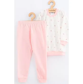 Chlapecké pyžamo Dětské bavlněné pyžamo New Baby růžový medvídek 128/134