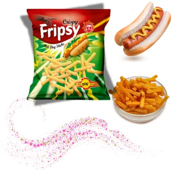Fripsy Hot Dog Sticks 50g - křupavé hranolky z Makedonie