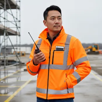 pracovní bunda Portwest Bunda CLASSIC SOFT, různé barvy Velikost M oranžová