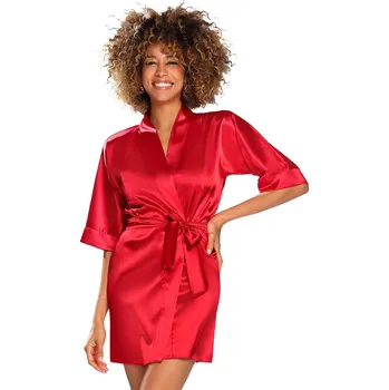 Dámský župan Dkaren 90 barva:červená XL