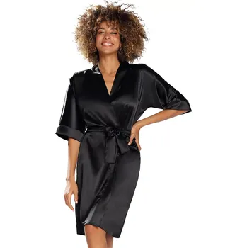 Dámský župan Dkaren 100 barva:černá S