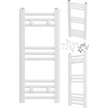 Radiátor Koupelnový radiátor vodní Granitan 211 W 300 x 700 mm bílý