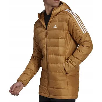 Pánská bunda Pánská zimní bunda Adidas parka péřová zateplená s kapsami XS