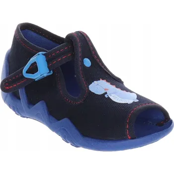 Chlapecké bačkory Befado dětské papuče na suchý zip, vícebarevné, velikost 26