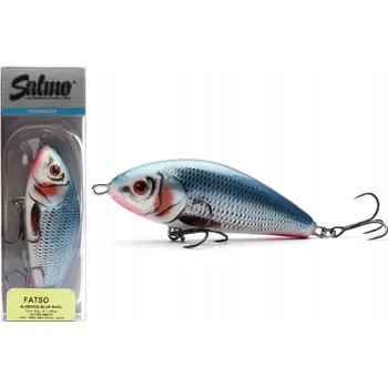 Umělá nástraha Wobler Salmo Fatso Plovoucí 12cm 59g Bleeding Blue Shad