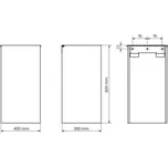 Bemeta odpadkový koš závěsný 75 l, nerez mat (101915135)