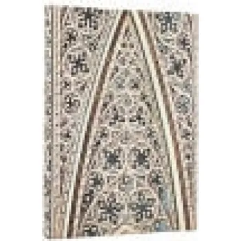 Cizojazyčná kniha 2026 Vault of the Milan Cathedral (Duomo di Milano) Midi 12-month Horizontal Hardcover Flexi Dayplanner 2026 (Wrap Closure) - Paperblanks