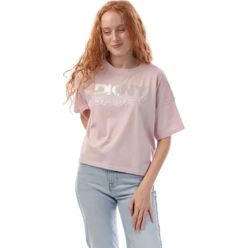 Dámské tričko Tričko DKNY White silver 1182766 XS